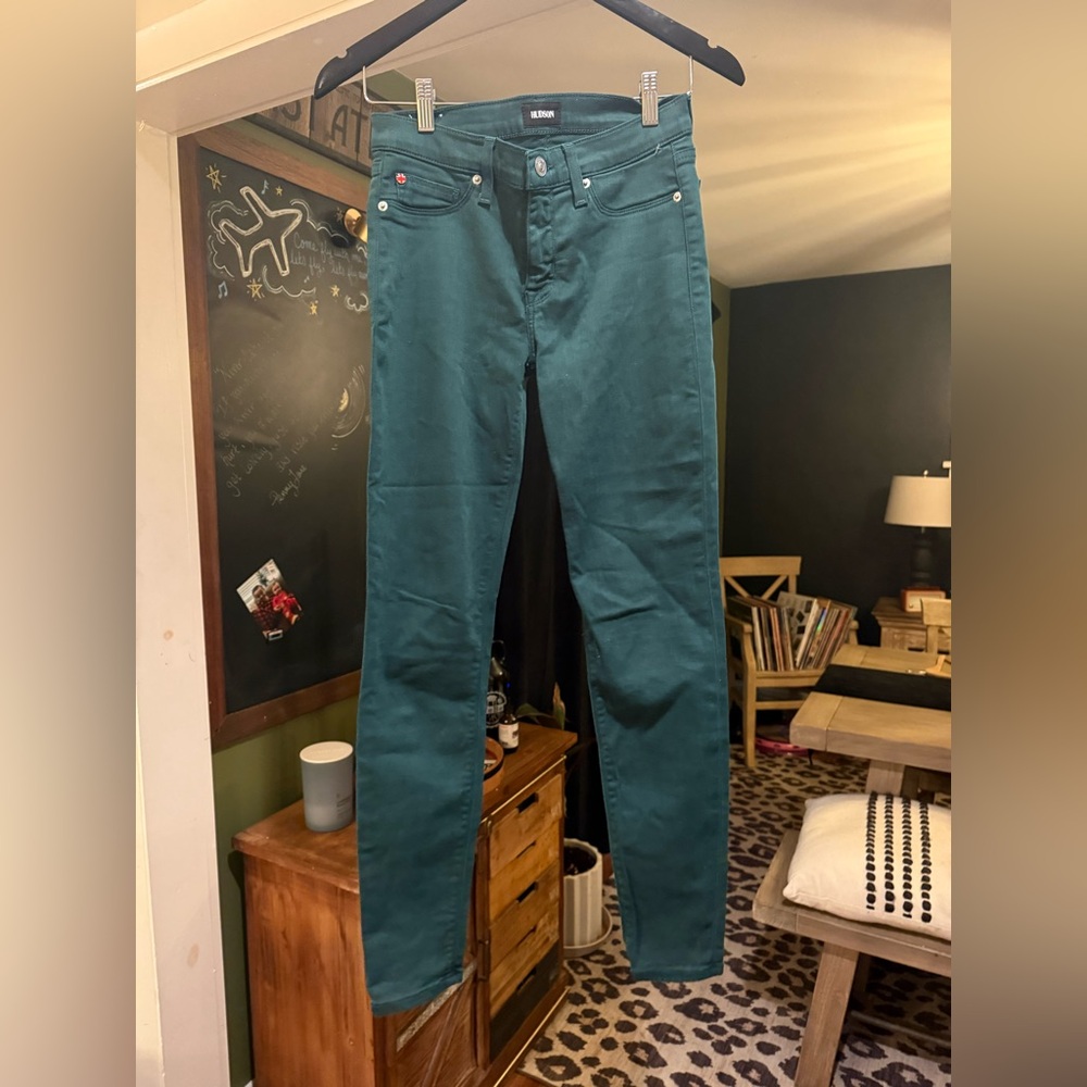 Hudson Green skinny Jeans